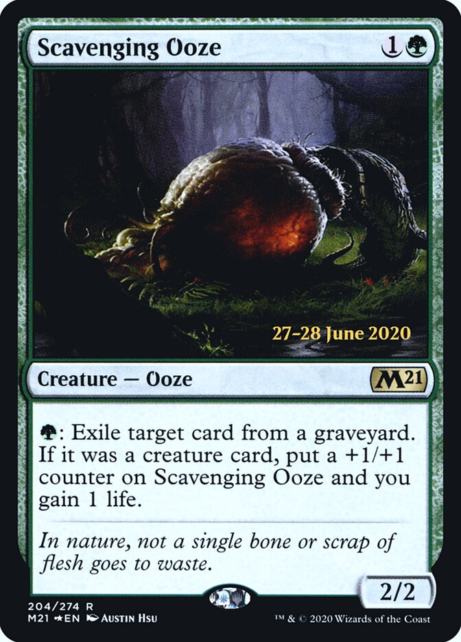 Scavenging Ooze, Core Set 2021 Promos · 204/274