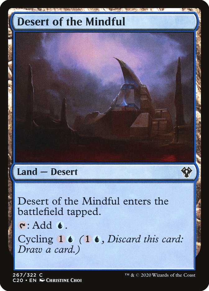 Desert of the Mindful, Commander 2020 · 267/322