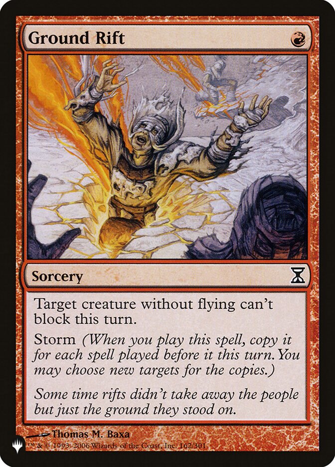Ground Rift, The List · tsp-162