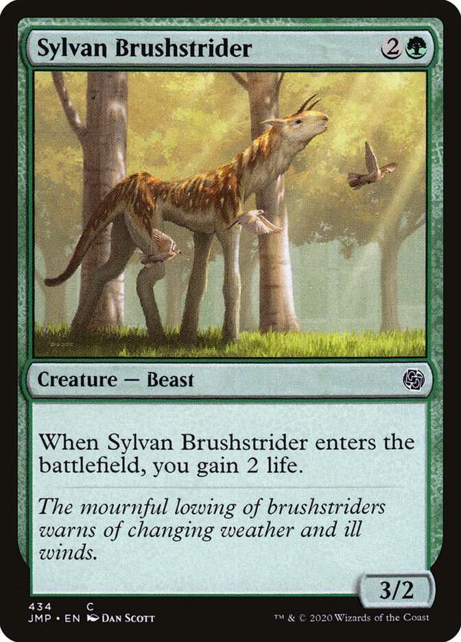 Sylvan Brushstrider, Jumpstart · 434