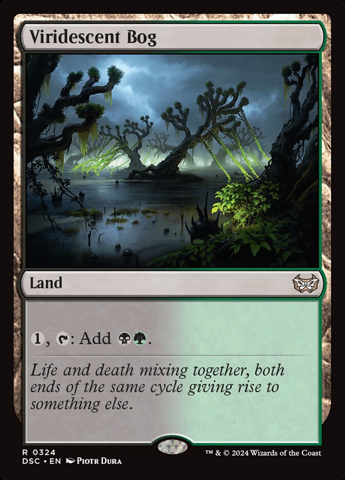 Viridescent Bog, Duskmourn: House of Horror Commander · 0324