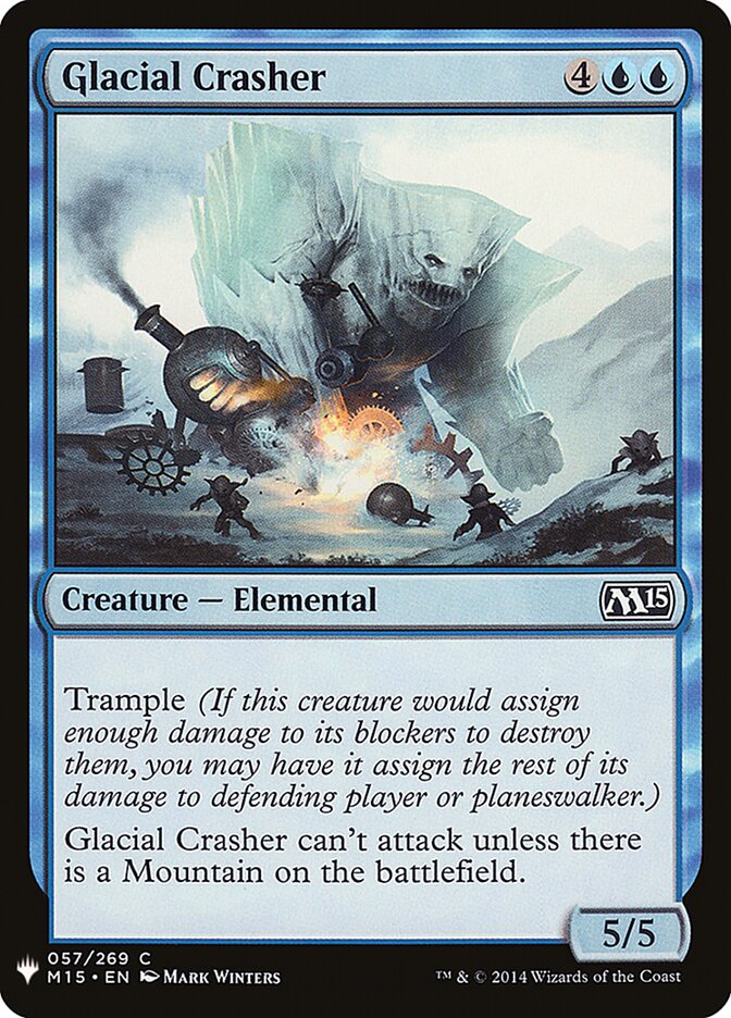 Glacial Crasher, The List · m15-57