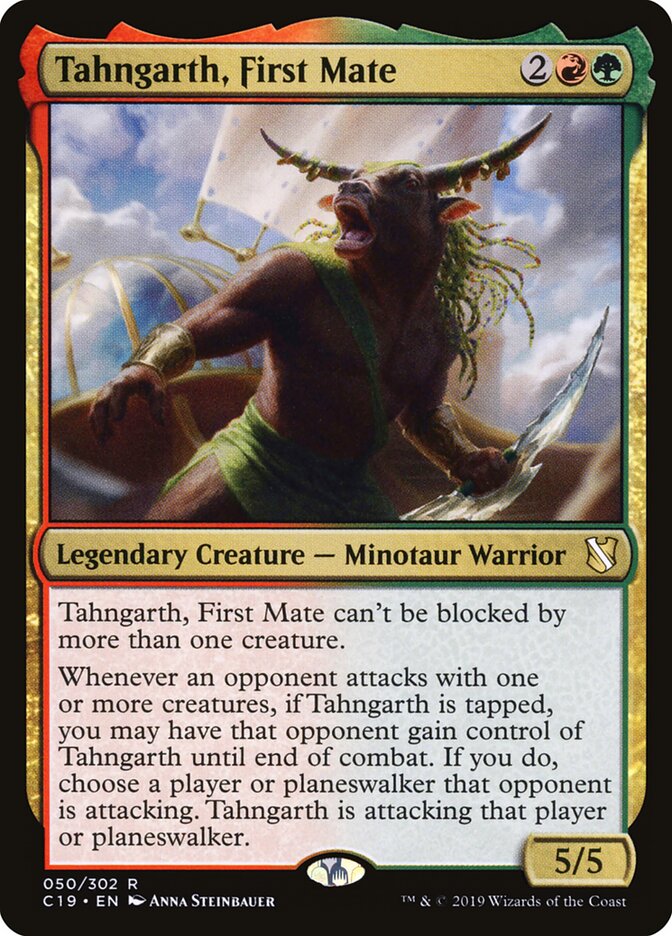 Tahngarth, First Mate, Commander 2019 · 050/302