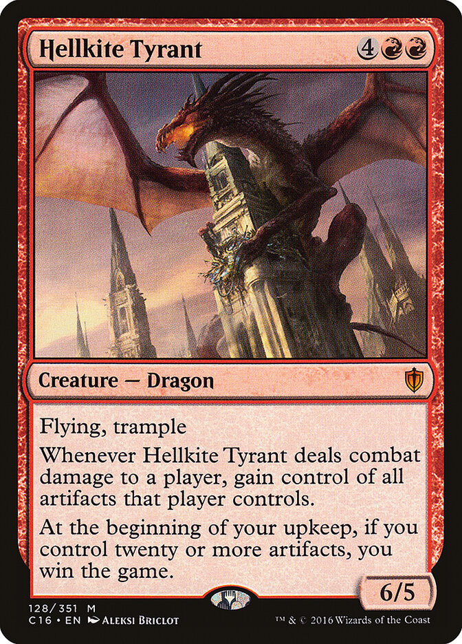 Hellkite Tyrant, Commander 2016 · 128/351