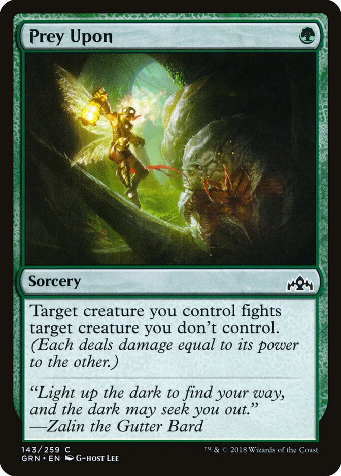 Prey Upon, Guilds of Ravnica · 143/259