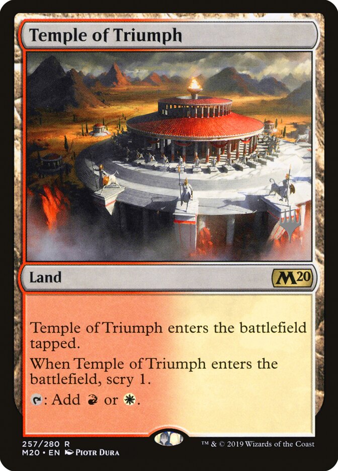 Temple of Triumph, Core Set 2020 Promos · 257/280