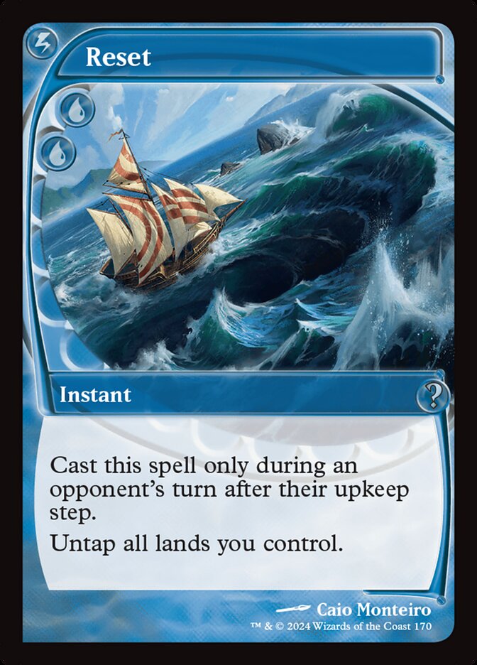 Reset, Mystery Booster 2 · 0170