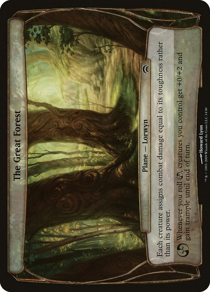The Great Forest, Planechase Planes · 14/40