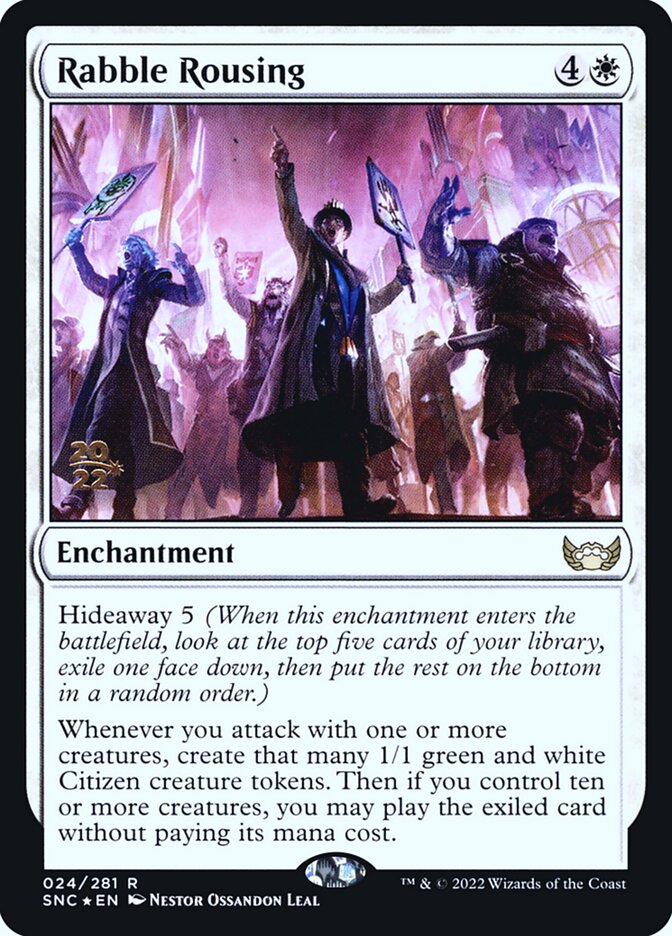 Rabble Rousing, Streets of New Capenna Promos · 024/281