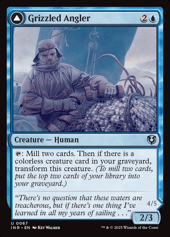 Grizzled Angler // Grisly Anglerfish, Innistrad Remastered · 0067