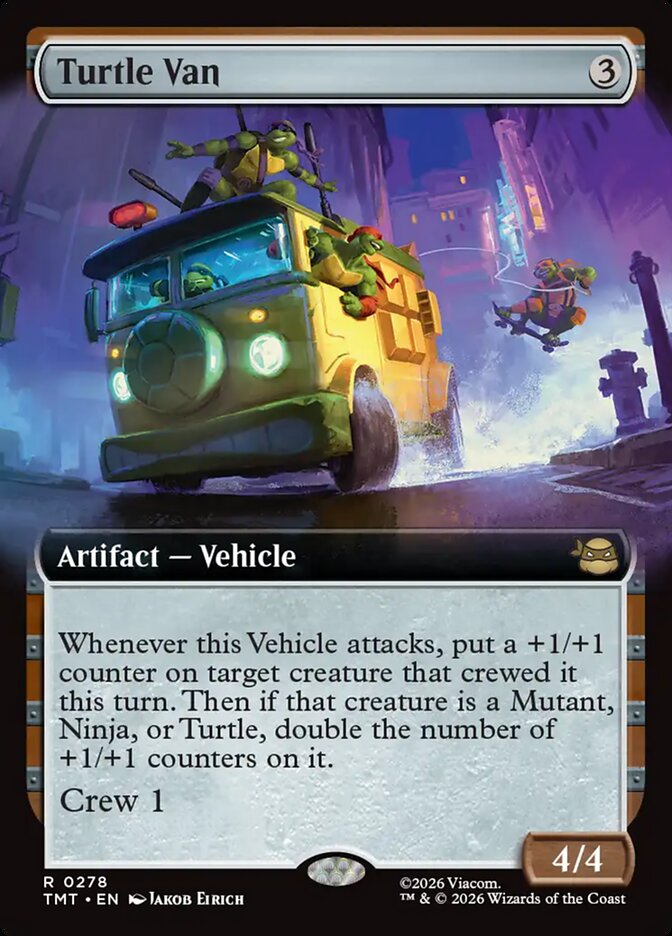 Turtle Van, Teenage Mutant Ninja Turtles · 0278