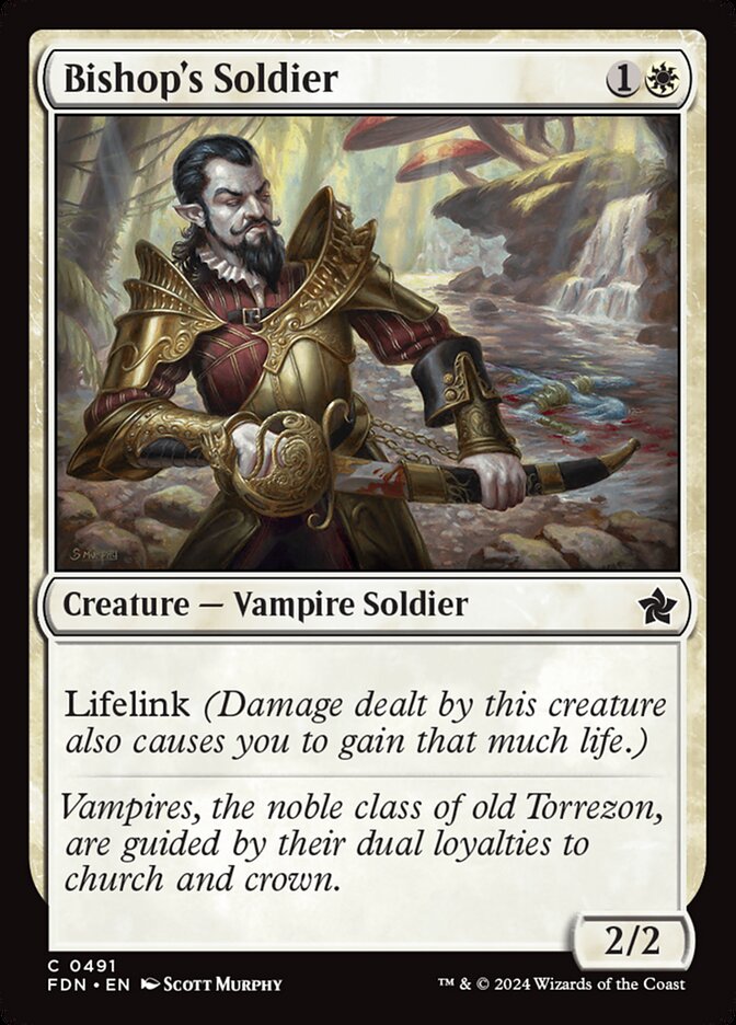 Bishop's Soldier, Foundations · 0491