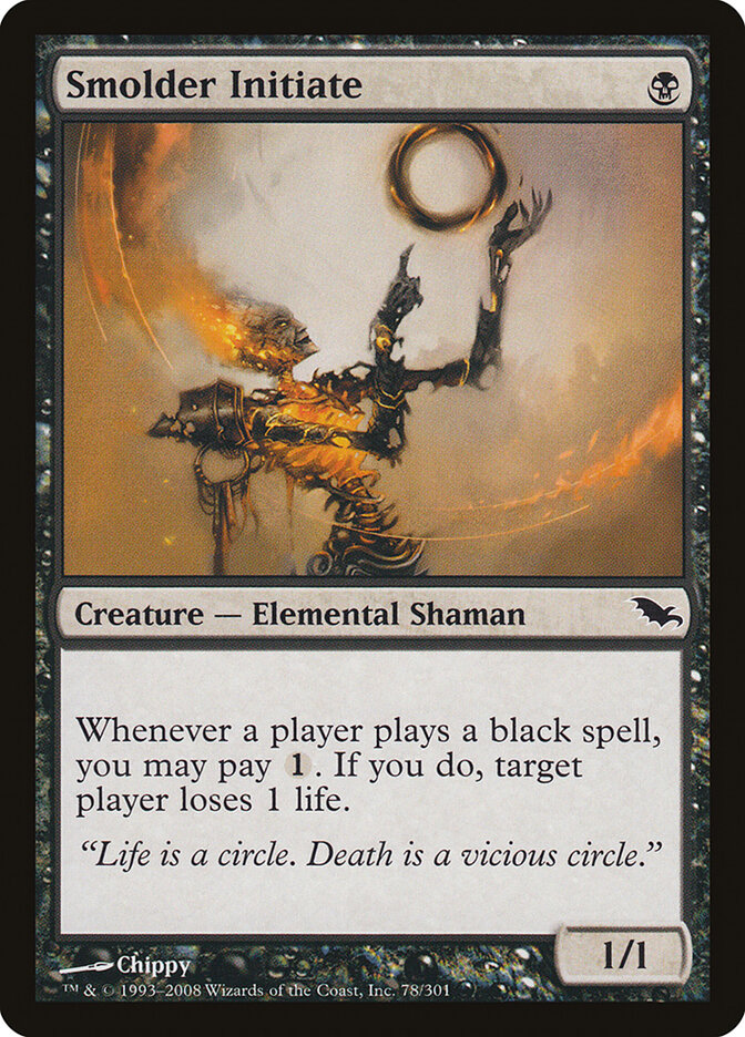 Smolder Initiate, Shadowmoor · 78/301