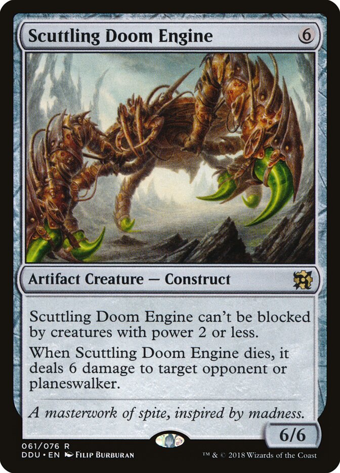 Scuttling Doom Engine, Duel Decks: Elves vs. Inventors · 061/076
