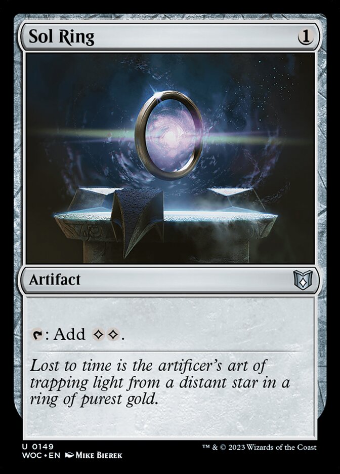 Sol Ring, Wilds of Eldraine Commander · 0149