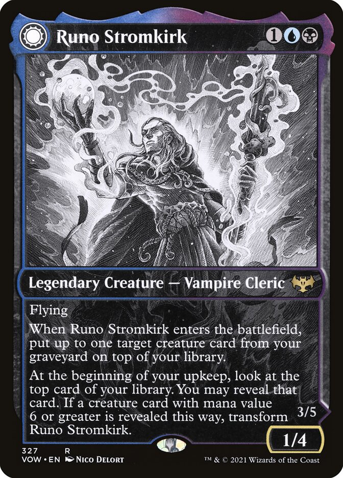 Runo Stromkirk // Krothuss, Lord of the Deep, Innistrad: Crimson Vow · 327