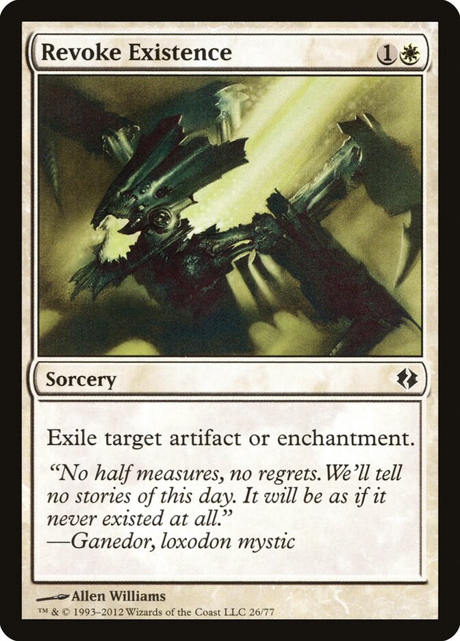 Revoke Existence, Duel Decks: Venser vs. Koth · 26/77