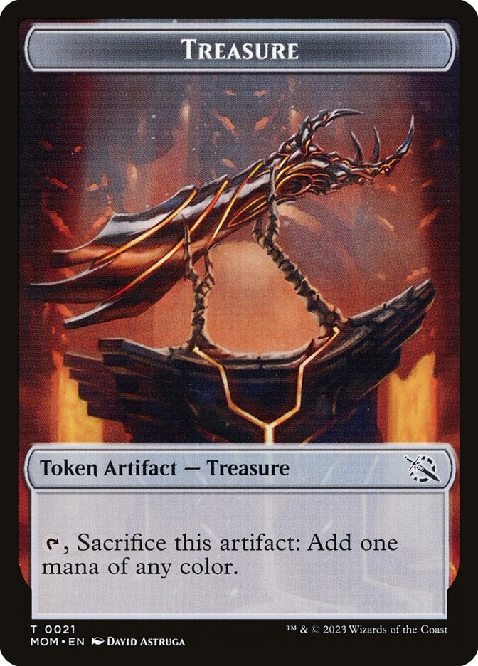 Treasure, March of the Machine Tokens · 0021