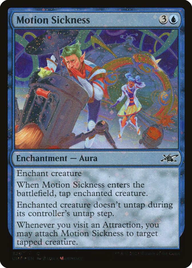 Motion Sickness, Unfinity · 339