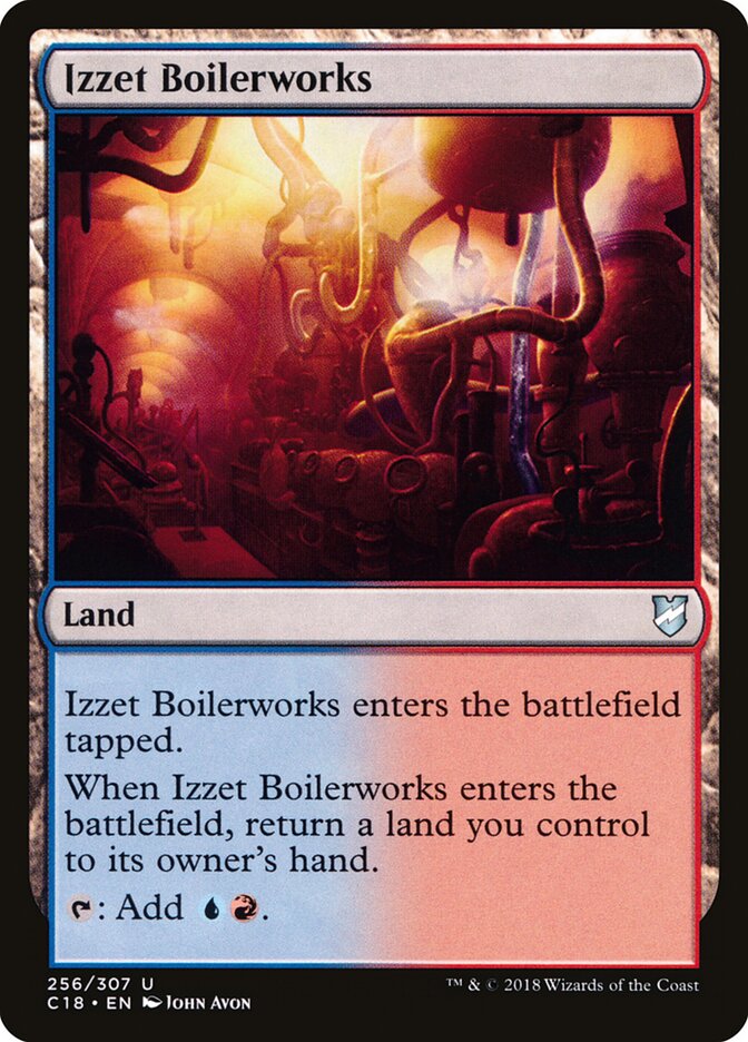 Izzet Boilerworks, Commander 2018 · 256/307