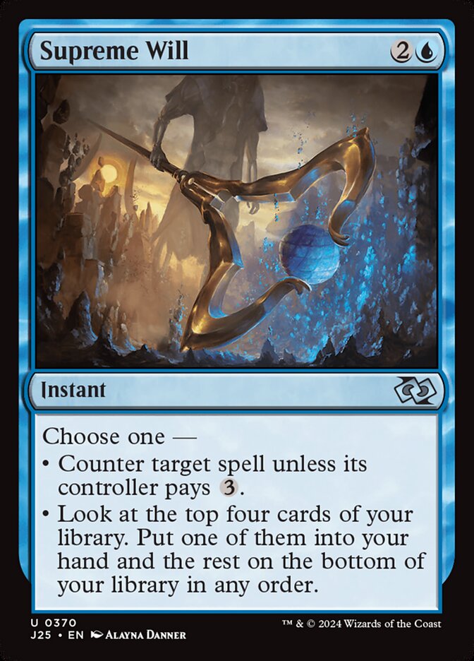 Supreme Will, Foundations Jumpstart · 0370