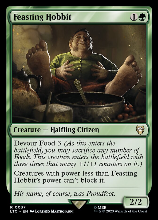 Feasting Hobbit, Tales of Middle-earth Commander · 0037