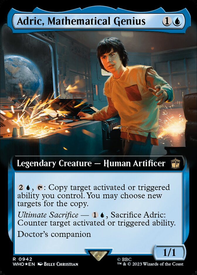 Adric, Mathematical Genius, Doctor Who · 0942