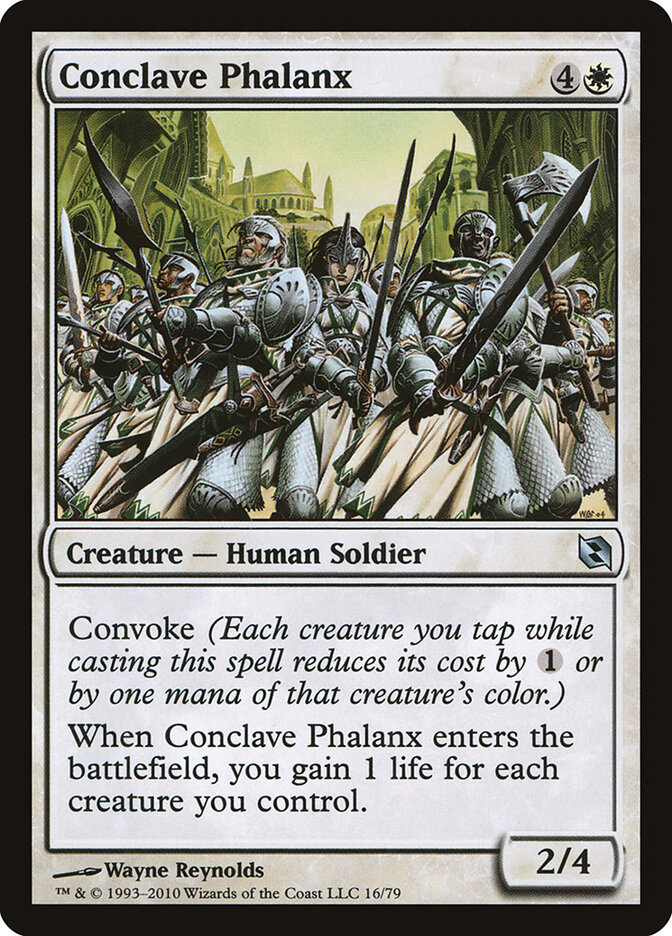 Conclave Phalanx, Duel Decks: Elspeth vs. Tezzeret · 16/79