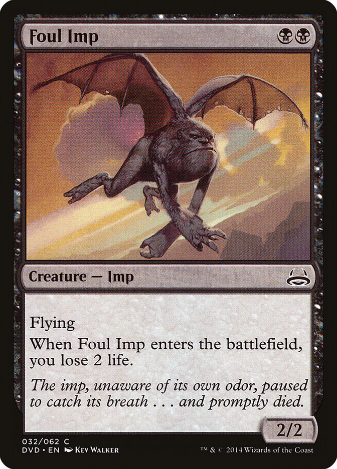 Foul Imp, Duel Decks Anthology: Divine vs. Demonic · 032/062