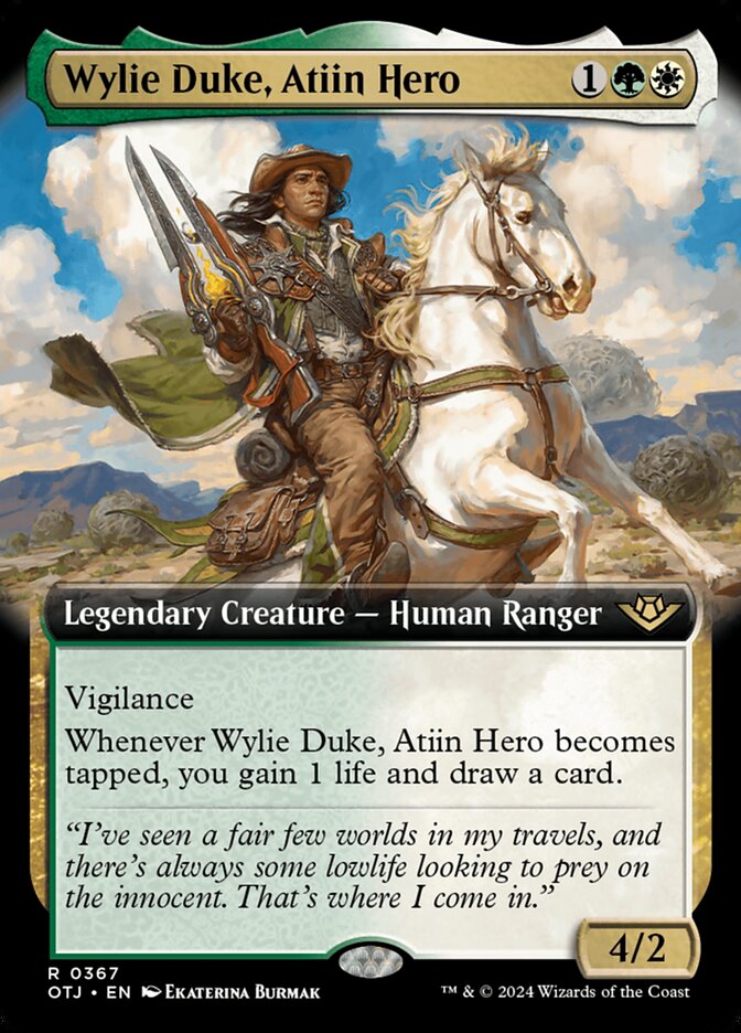 Wylie Duke, Atiin Hero, Outlaws of Thunder Junction · 0367