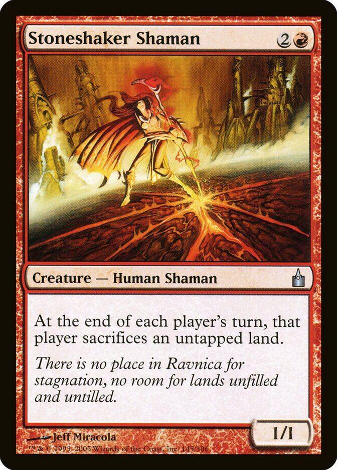 Stoneshaker Shaman, Ravnica: City of Guilds · 145/306
