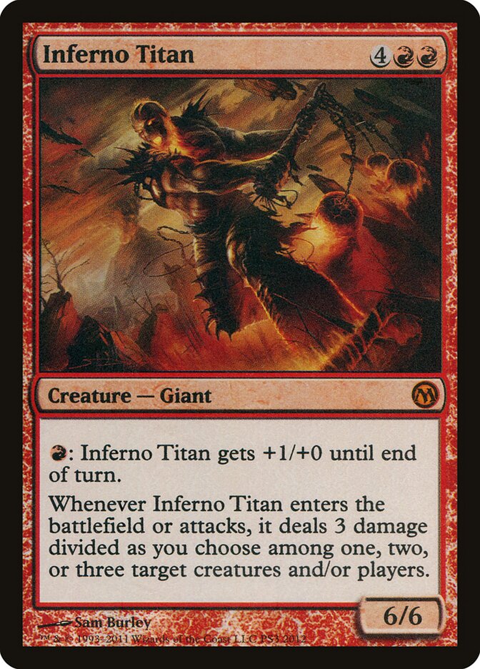 Inferno Titan, Duels of the Planeswalkers 2012 Promos · 3/3