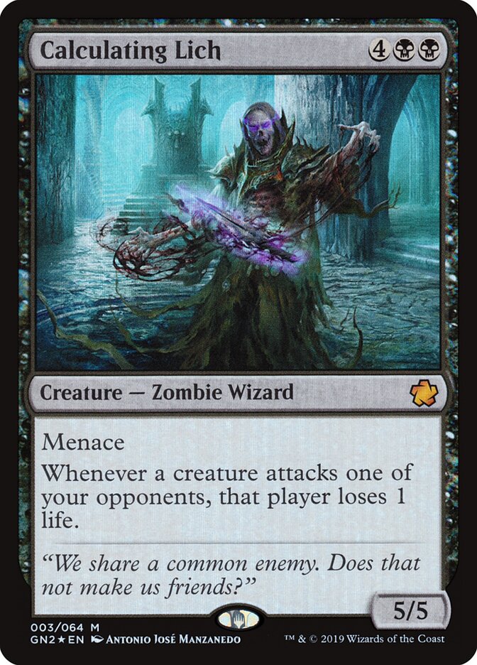 Calculating Lich, Game Night 2019 · 003/064