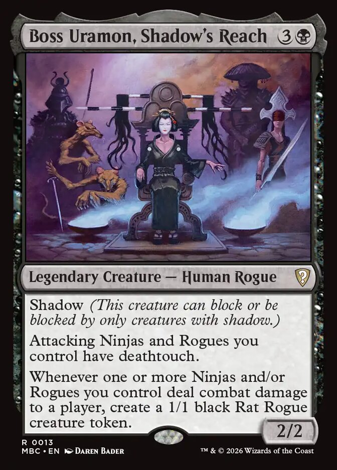Boss Uramon, Shadow's Reach, Mystery Booster Commander Edition · 0013