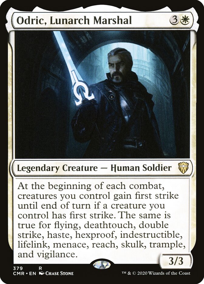 Odric, Lunarch Marshal, Commander Legends · 379