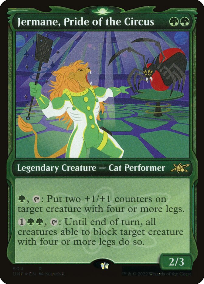 Jermane, Pride of the Circus, Unfinity · 504