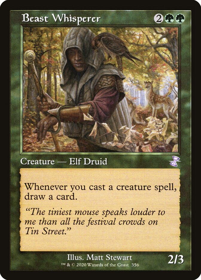 Beast Whisperer, Time Spiral Remastered · 356