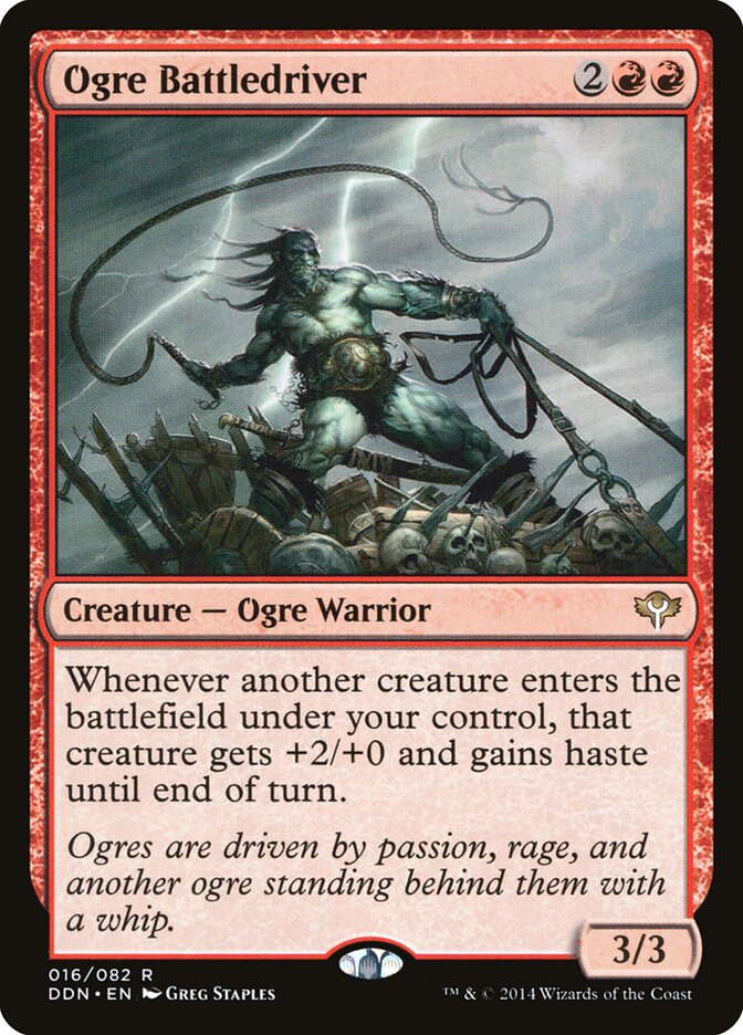 Ogre Battledriver, Duel Decks: Speed vs. Cunning · 016/082