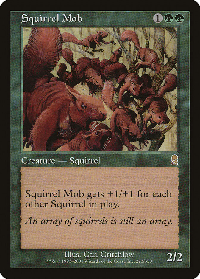 Squirrel Mob, Odyssey · 273/350