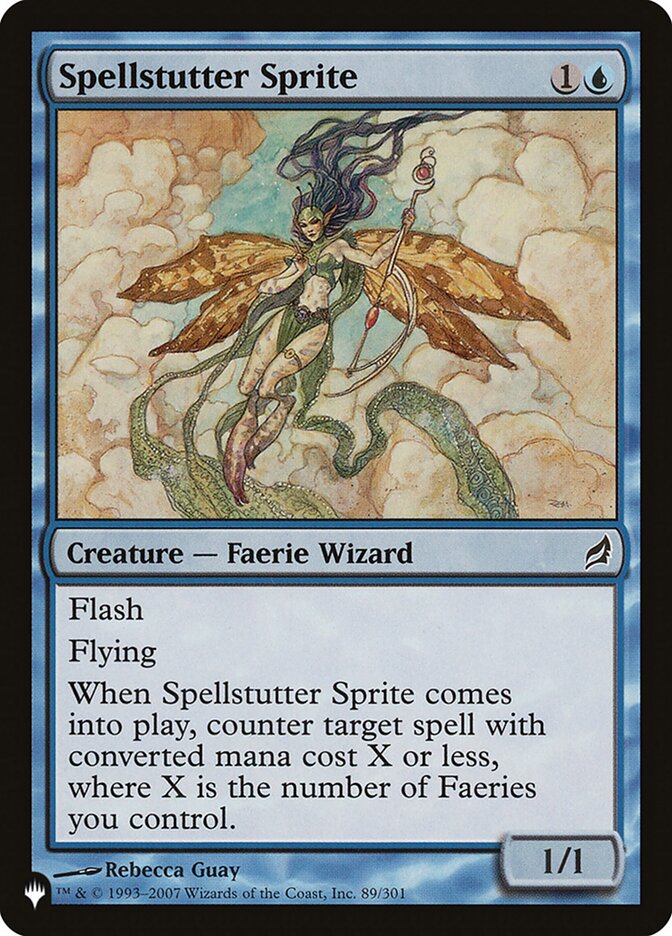 Spellstutter Sprite, The List · lrw-89