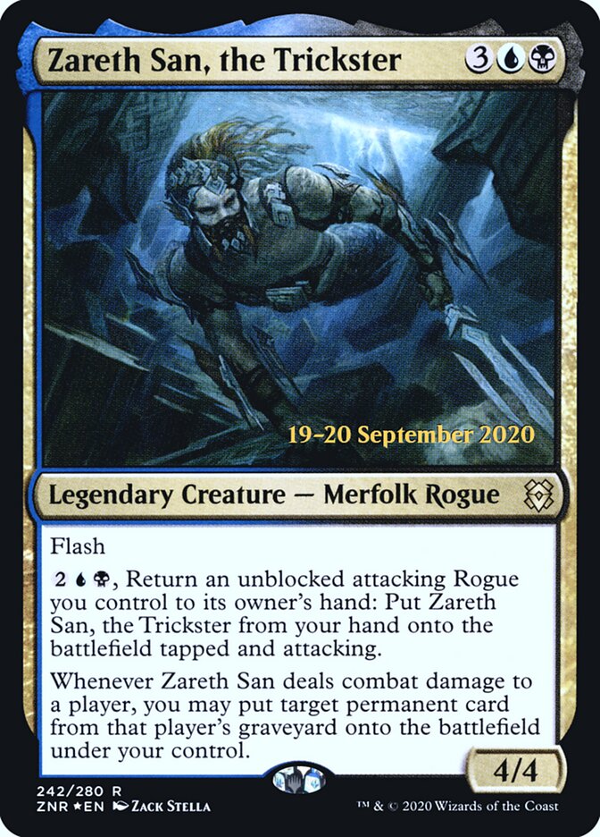 Zareth San, the Trickster, Zendikar Rising Promos · 242/280