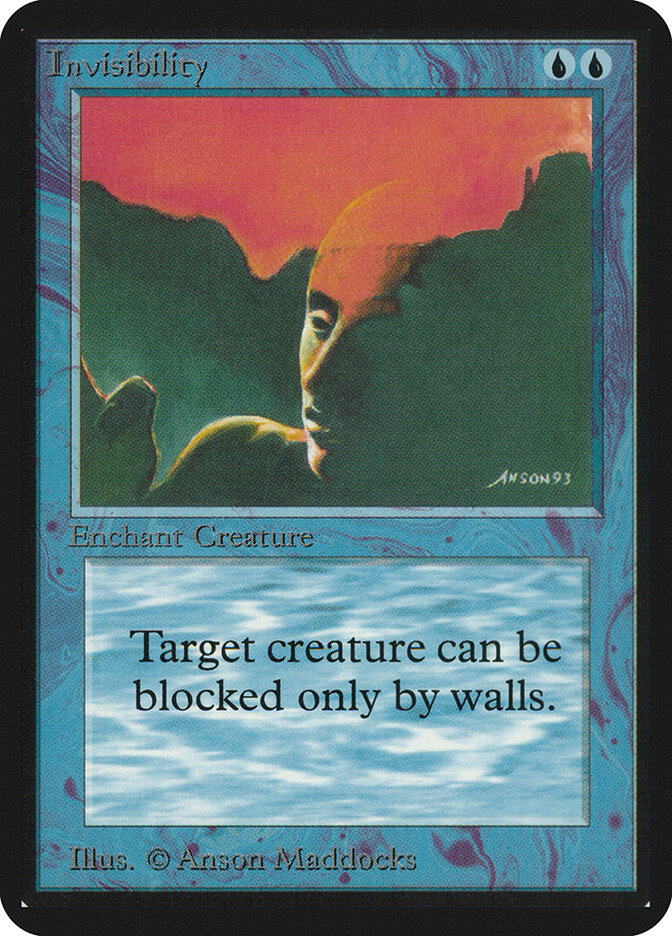 Invisibility, Limited Edition Alpha · 59