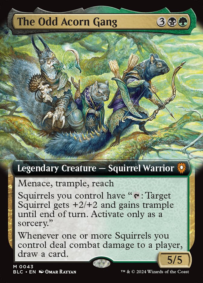 The Odd Acorn Gang, Bloomburrow Commander · 0043