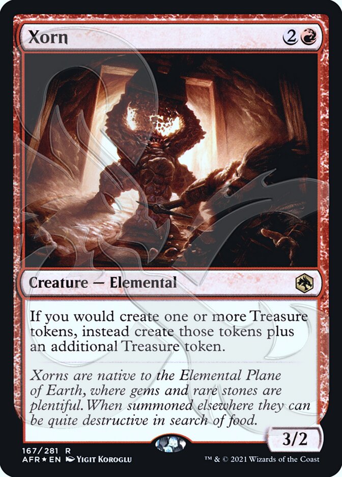 Xorn, Adventures in the Forgotten Realms Promos · 167a
