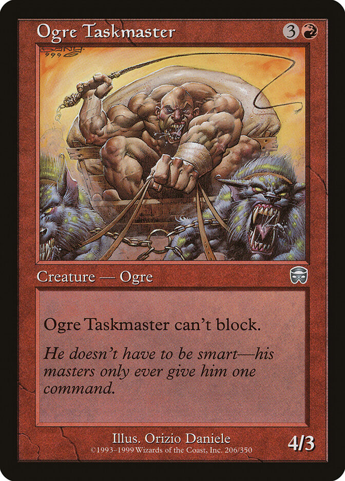 Ogre Taskmaster, Mercadian Masques · 206/350