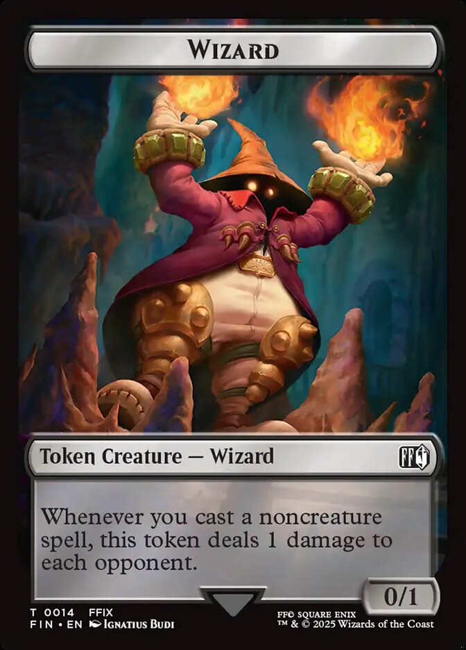 Wizard, Final Fantasy Tokens · 0014