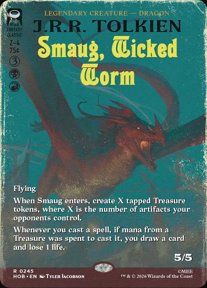 Smaug, Wicked Worm, The Hobbit · 0245