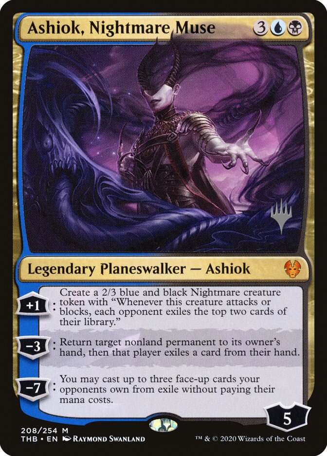 Ashiok, Nightmare Muse, Theros Beyond Death Promos · 208/254