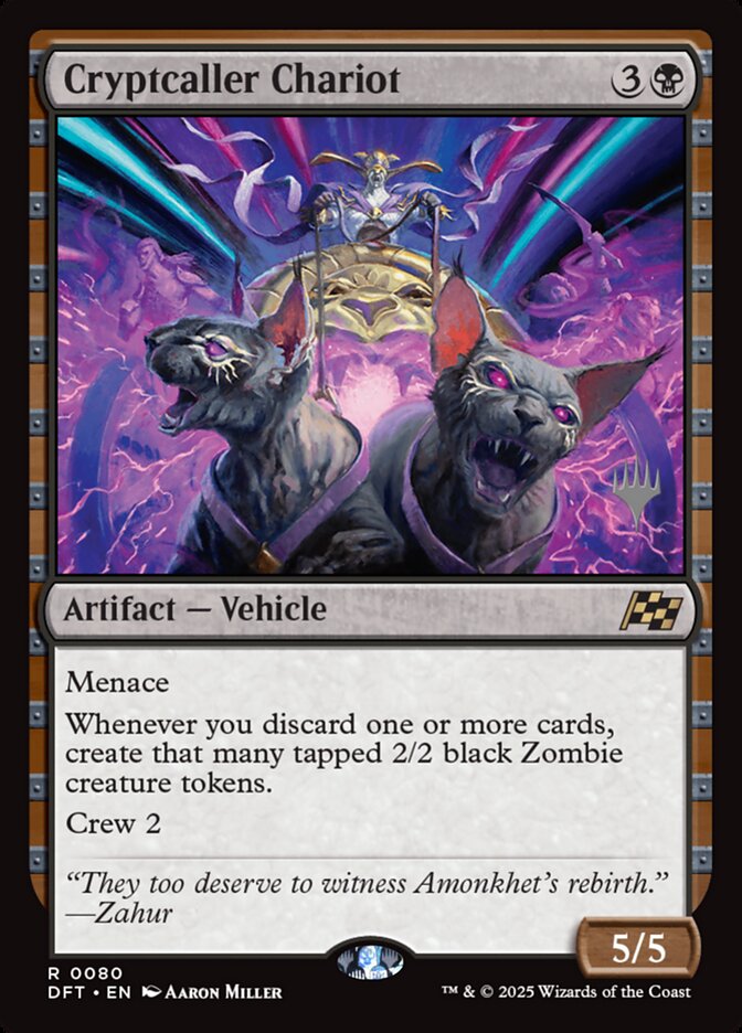 Cryptcaller Chariot, Aetherdrift Promos · 0080