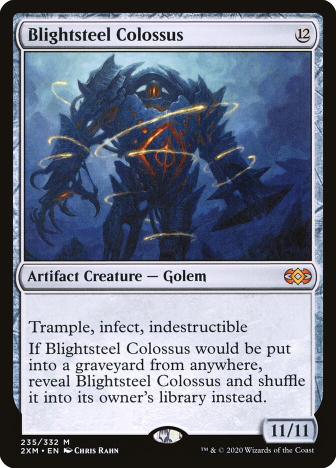 Blightsteel Colossus, Double Masters · 235/332